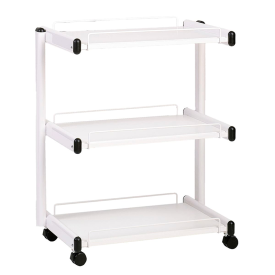 3 trays trolley