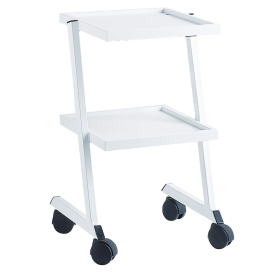 2 trays trolley