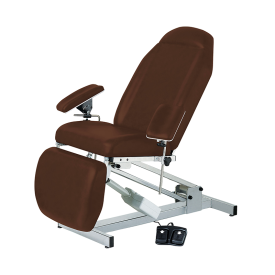 Electric blood chair 3 sections, non-rotative, with blood test splints