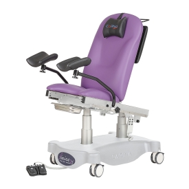 Gynaecological chair 2 sections, with legrests