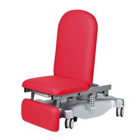Examination couch width 70cm, multifunction pedal