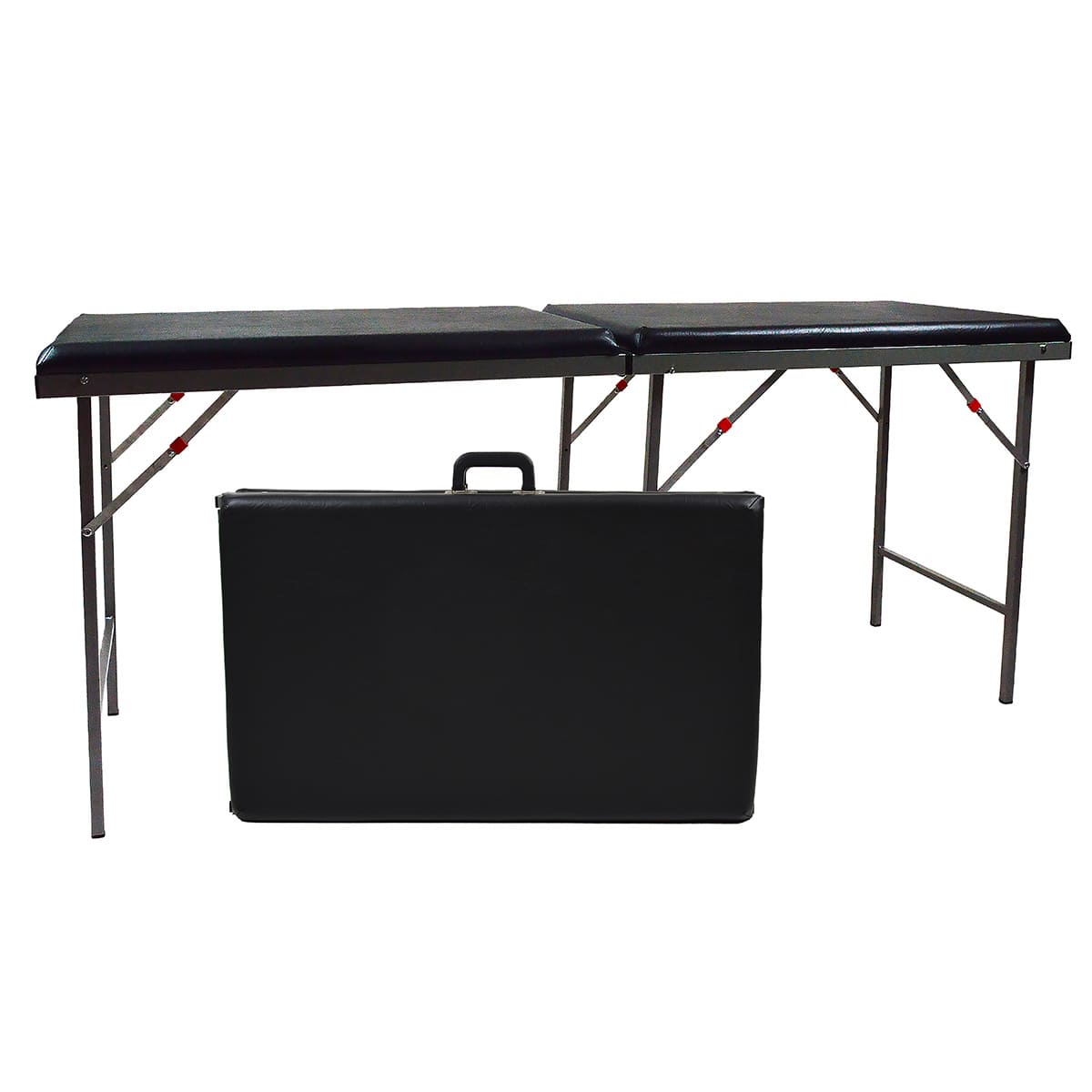 Table valise pliante, hauteur 80cm