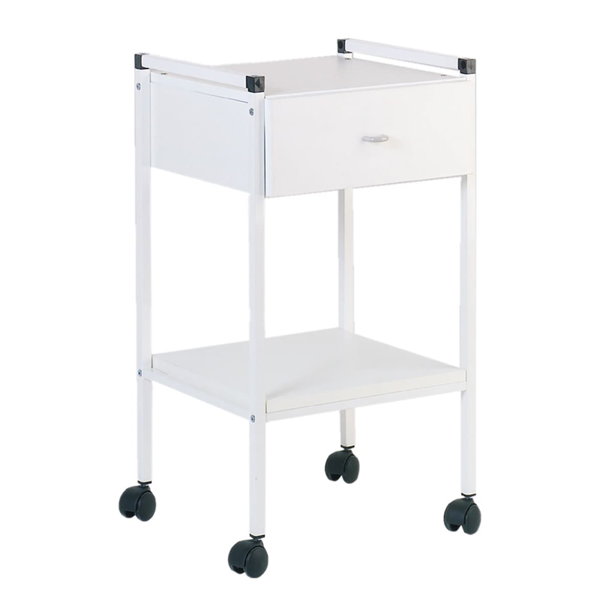 2 trays and 1 drawer trolley