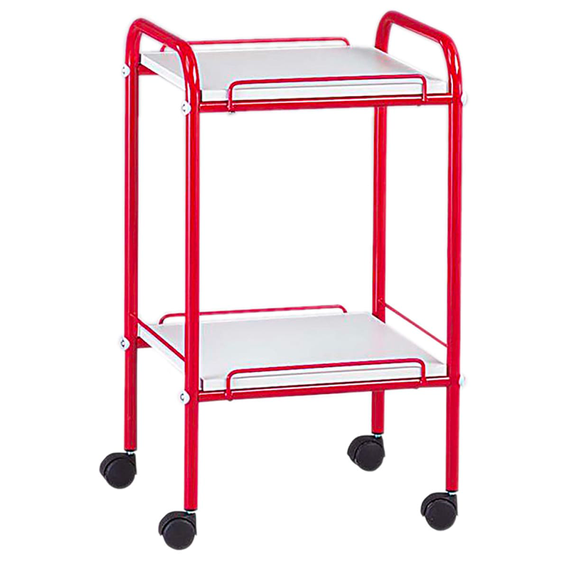 2 trays trolley