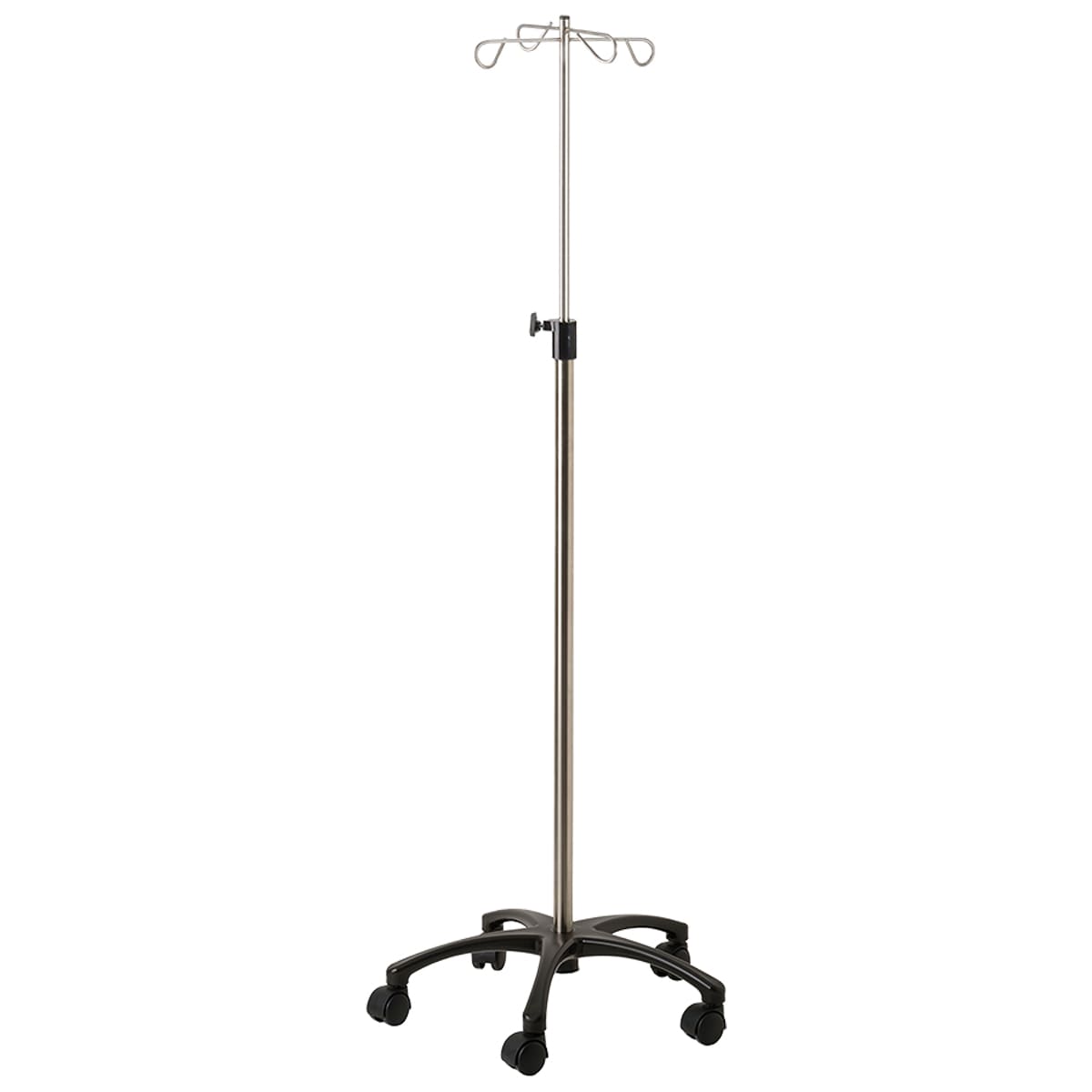 Infusion stand with 4 stainless steel hooks