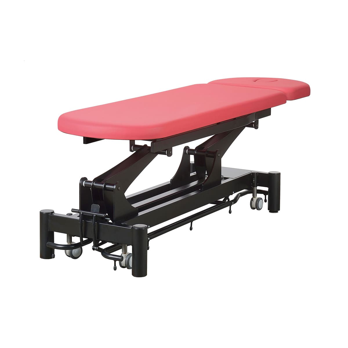 Physio/Osteo table 2 sections, with face hole, all around foot controller