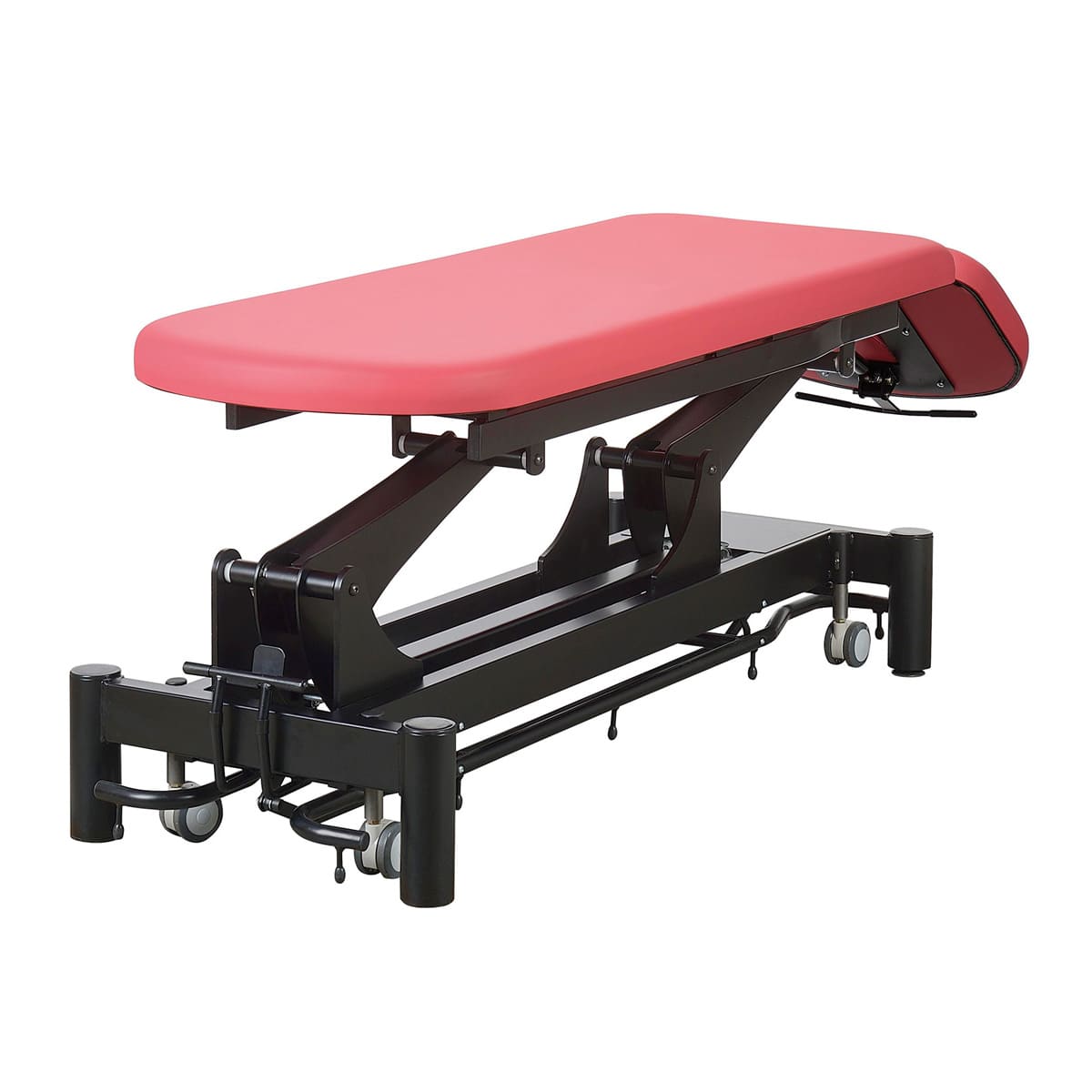 Physio/Osteo table 2 sections, with face hole, all around foot controller