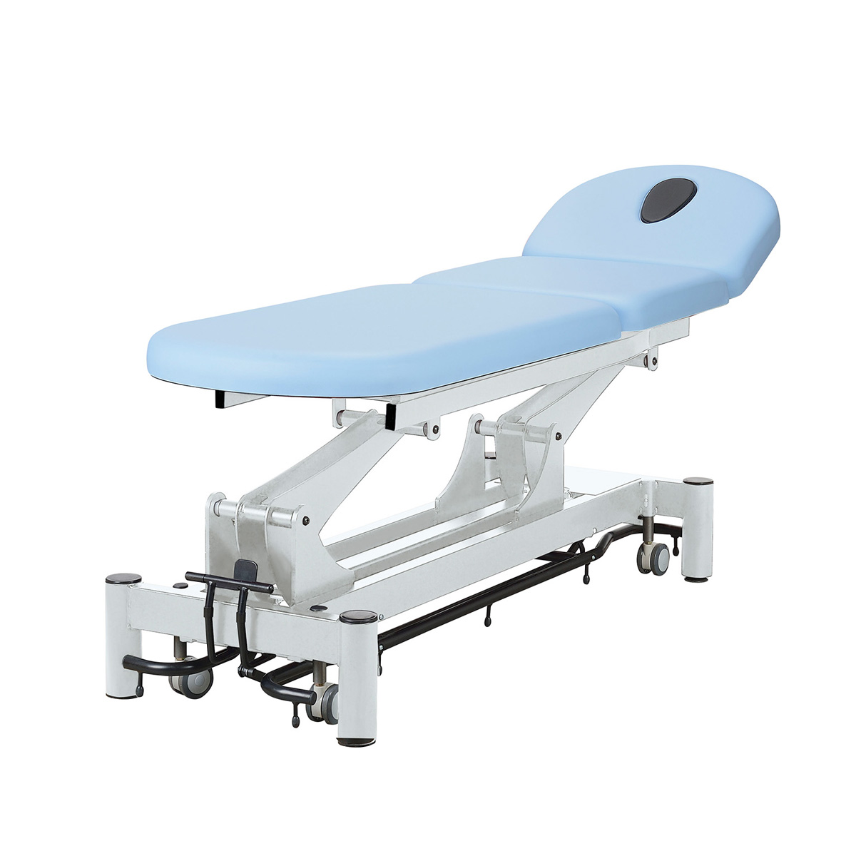 Physio /Osteo table 3 sections, with face hole, all around foot controller
