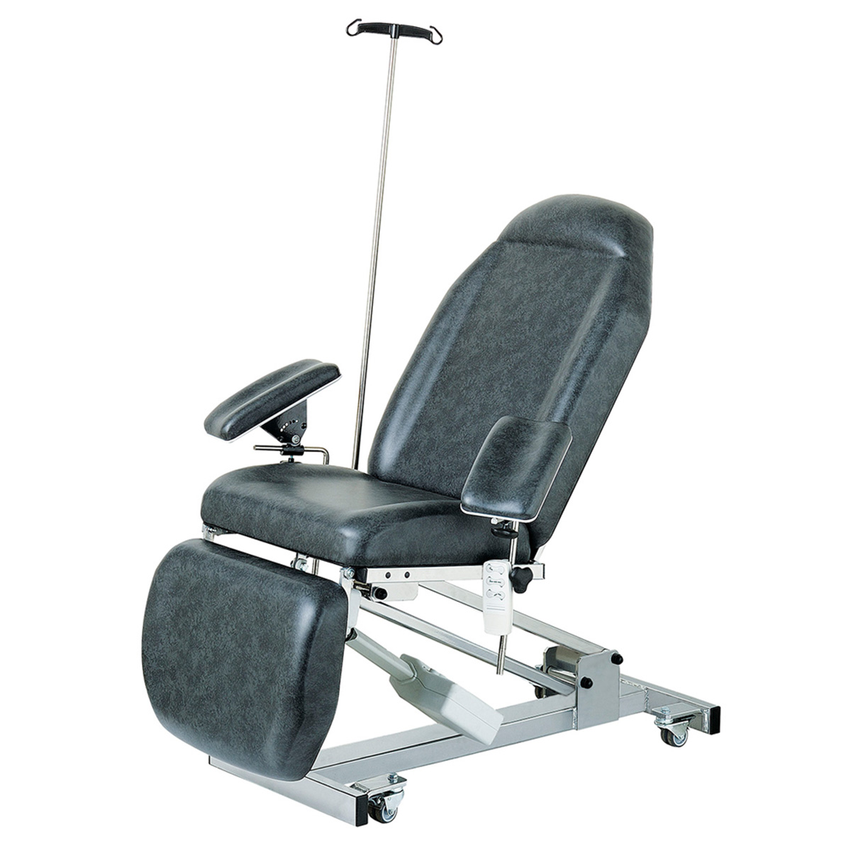 Fauteuil hémodialyse électrique, largeur 55cm, télécommande