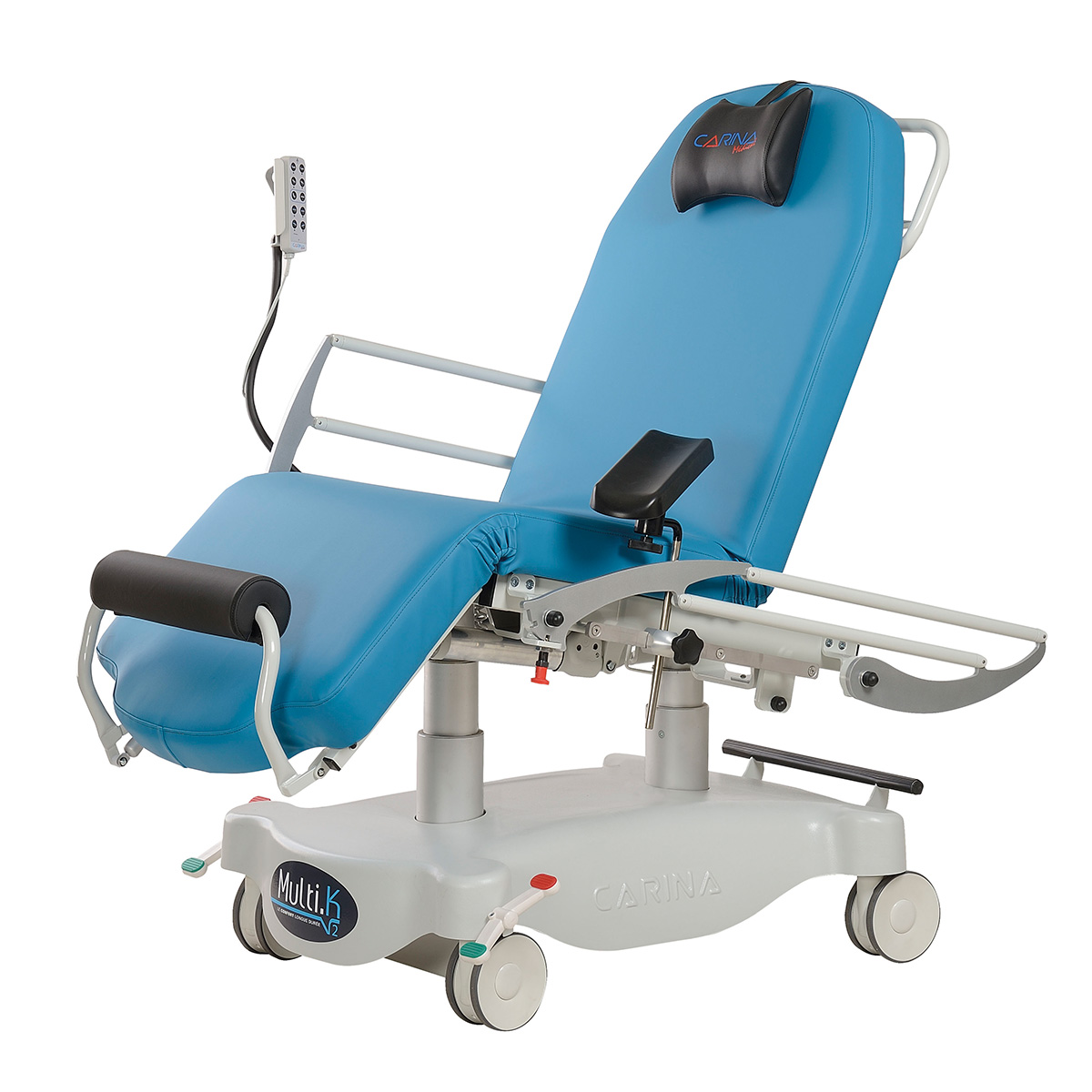 Electric ambulatory chair width 60cm, with foot rest