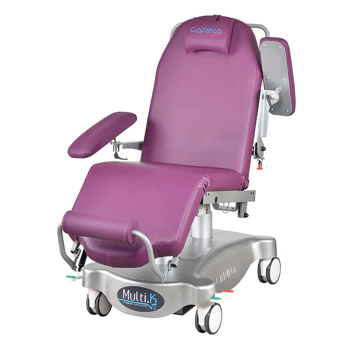 Fauteuil hémodialyse électrique largeur 60cm, télécommande