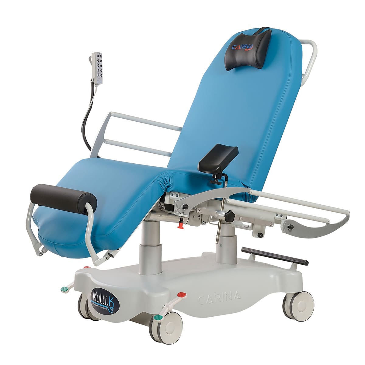 Electric ambulatory chair width 70cm, with foot rest