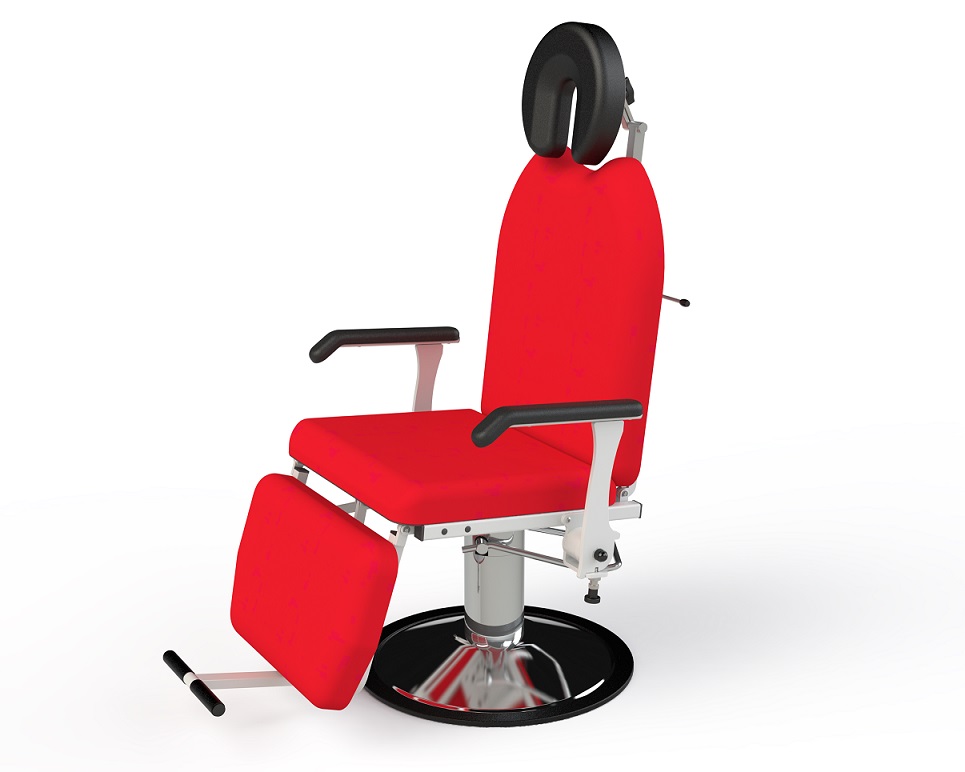 Hydraulic ENT chair 3 sections, rotative