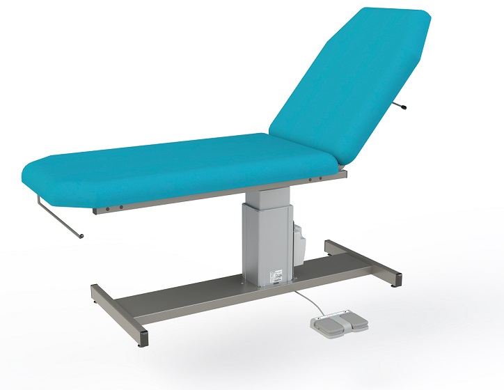 Divan d'examen largeur 60cm, pédale