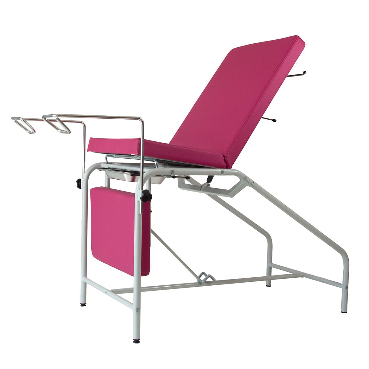 Gynaecological chair 3 sections, with pair of stirrups